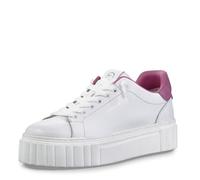 Tamaris Femme 1-23776-43 Basket, Blanc/Rose, 36 EU