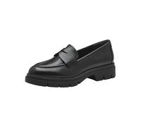 Tamaris Femme 1-24323-43 Mocassin, Cuir Noir Noir, 37 EU