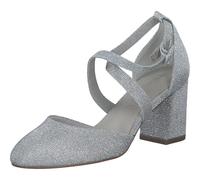 Tamaris Femme 1-24414-41 Escarpins, Silver Glam, 38 EU