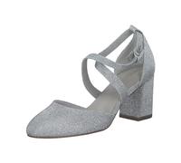 Tamaris Femme 1-24414-41 Escarpins, Silver Glam, 40 EU