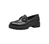 Tamaris Femme 1-24723-43 Mocassin, Cuir Noir, 40 EU