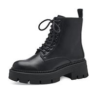 Tamaris Femme Bottines, Dame Rangers,TOUCHit,Bottes,Demi-Bottes,Bottines,Bottines à Lacets,Black UNI,39 EU