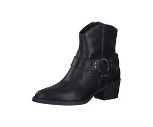 Tamaris Femme 1-25705-43 Botte Tendance, Cuir Noir, 36 EU