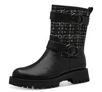 Tamaris Femme 1-25834-41 Botte Tendance, Noir combiné, 41 EU