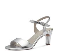 Tamaris Femme 1-28008-42 Sandales à Talon, Argenté, 37.5 EU