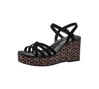 Tamaris Femme 1-28014-42 Sandale cale, Noir, 40 EU