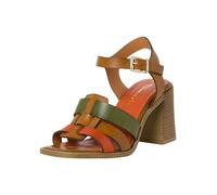 Tamaris Femme 1-28021-42 Sandale à Talon, Cognac Comb, 36 EU