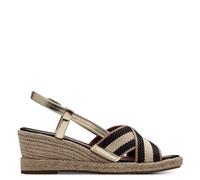 Tamaris Femme 1-28052-42 Sandale cale, Noir Black Comb, 41 EU