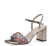 Tamaris Femme 1-28055-42 Sandales à Talon, Multicolore, 37 EU