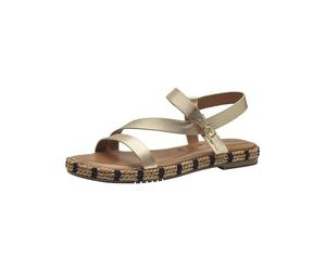 Tamaris Femme 1-28131-42 Sandale Plate, Or, 37 EU