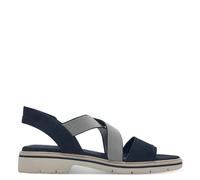 Tamaris Femme 1-28254-42 Sandale Plate, Bleu Marine, 41 EU