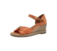 Tamaris Femme 1-28357-42 Sandale cale, Orange, 37 EU