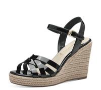 Tamaris Femme 1-28380-42 Sandales Sling, Imprimé Noir, 38 EU