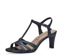 Tamaris Femme 1-28389-42 Sandales à Talon, Bleu Marine Antique, 41 EU