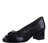 Tamaris Femme 8-82303-41 Comfort Fit Semelle intérieure Amovible en Cuir Escarpins, Noir, 41 EU Large