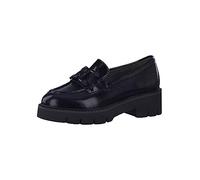 Tamaris Femme 8-84704-41 Comfort Fit Semelle intérieure Amovible en Cuir Mocassin, Noir, 36 EU Large