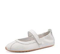Tamaris Femme Ballerine avec bride cuir plate blanc 42 EU