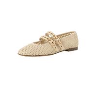 Tamaris Femme Ballerine avec bride plate beige 39 EU