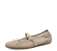 Tamaris Femme Ballerine avec bride plate beige 42 EU