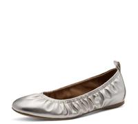 Tamaris Femme Ballerine cuir plate métallique 37 EU