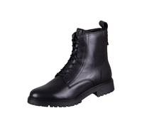 Tamaris Femme Bottes à lacets Bottes à lacets en cuir à la mode talon bloc 1-25402-43, Taille:38 EU, Couleur:Noir