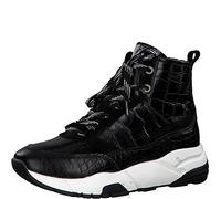 Tamaris Femme Bottes, Boots 25867-33, Dame Bottes à Lacets, Chaussures de Sport,Baskets Hautes,Lacets,Black,38 EU / 5 UK