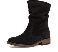 Tamaris Femme Bottes, Dame Botte à Enfiler,Demi-Bottes,Bottines,Bottes de Glisse,Haute,Black,42 EU