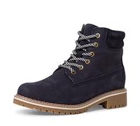 Tamaris Femme Bottes, Dame Bottes à Lacets,Semelle intérieure Amovible,DUOtex,étanche,Bottes à Lacets,Demi-Bottes,laçage,Navy,39 EU