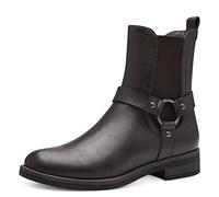 Tamaris Femme Bottes, Dame Bottes Classiques,TOUCHit,Bottes en Cuir,Bottes à Tige Longue,Fermeture éclair,Mocca,38 EU