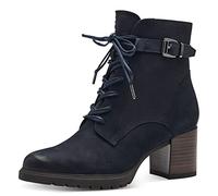 Tamaris Femme Bottines, Dame Bottines,Bottillons,TOUCHit,Botte,Demi-Botte,Bootie,Plat,Navy,41 EU
