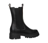 Tamaris Femme Bottines, Dame Bottines Chelsea,Semelle intérieure Amovible,Demi-Bottes,Bottines,Bottes de Glisse,Haute,Black Leather,40 EU