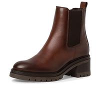 Tamaris Femme Bottines, Dame Bottines Chelsea,TOUCHit,Demi-Bottes,Bottines,Bottes de Glisse,Haute,Cognac,40 EU