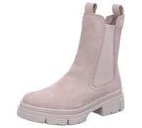 Tamaris Femme Bottines, Dame Bottines Chelsea,TOUCHit,Demi-Bottes,Bottines,Bottes de Glisse,Haute,Taupe Nubuc,38 EU