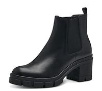 Tamaris Femme Bottines, Dame Bottines Chelsea,TOUCHit,Demi-Bottes,Bottines,Bottes de Glisse,Plat,Black,41 EU