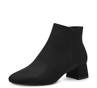 Tamaris Femme Bottines, Dame Bottines,Demi-Bottes,Bottine,Haut de la Cheville,Fermeture éclair,Black,40 EU