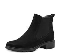 Tamaris Femme Bottines, Dame Bottines,TOUCHit,Bottes,Demi-Bottes,Bottillon,Plat,Black,38 EU