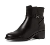 Tamaris Femme Bottines, Dame Bottines,TOUCHit,Demi-Bottes,Bottine,Haut de la Cheville,Fermeture éclair,Black/Struct.,38 EU