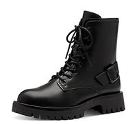 Tamaris Femme Bottines, Dame Rangers,TOUCHit,Bottes,Demi-Bottes,Bottines,Bottines à Lacets,Black,36 EU