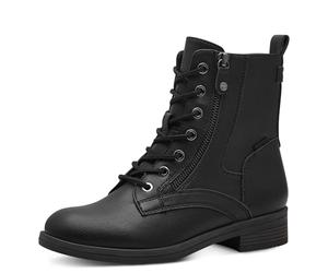 Tamaris Femme Bottines, Dame Rangers,TOUCHit,Bottes,Demi-Bottes,Bottines,Bottines à Lacets,Black,36 EU