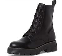 Tamaris Femme Bottines, Dame Rangers,TOUCHit,Bottes,Demi-Bottes,Bottines,Bottines à Lacets,Black Matt,39 EU