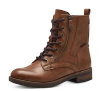 Tamaris Femme Bottines, Dame Rangers,TOUCHit,Bottes,Demi-Bottes,Bottines,Bottines à Lacets,Cognac,42 EU