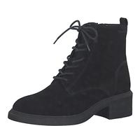 Tamaris Femme Chaussures à Lacets, Dame Chaussures Confortables,TOUCHit,Chaussure Basse Confort,Confortable,Lacets,Black Suede,39 EU