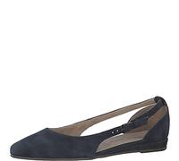Tamaris Femme Chaussures Basses, Dame Mocassin,Chaussons,Loafer,Chaussures Basses,élégant,Chaussures d'affaires,Bureau,Navy,38 EU