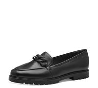 Tamaris Femme Chaussures Basses, Dame Mocassin,Chaussons,TOUCHit,Loafer,Chaussures d'affaires,Pantoufles,Black Leather,38 EU