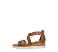 Tamaris, Femme, Chaussures, Brun, Taille: 38 EU Sandalen Plat