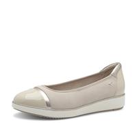 Tamaris Femme Comfort Damen Bequem Ballerines, Beige, 41 EU