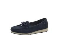 Tamaris Femme Comfort Damen Bequem Mocassin, Bleu Marine, 36 EU