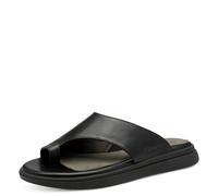 Tamaris Femme Comfort Damen Pantolette Leder Wide Fit Sandale, Black Black Nappa, 40 EU