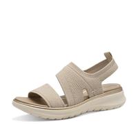 Tamaris Femme Comfort Damen Sandale TC Vegan, Beige doré, 39 EU