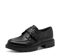 Tamaris Femme Comfort Damen Slipper Mocassin, Nappa Noir, 39 EU